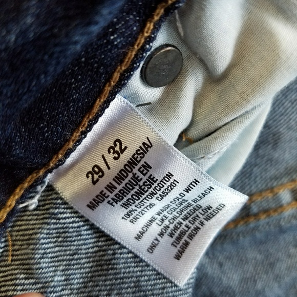 Aeropostale Relaxed Dark Designer Jeans Sz 29x32 - Picture 6 of 8